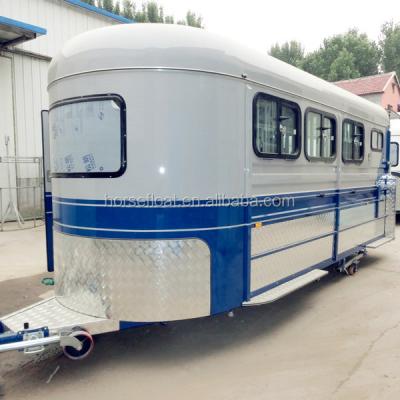 China The Other Trailers 3HAL-D 3 Horse Trailer Angle Load Deluxe Version for sale