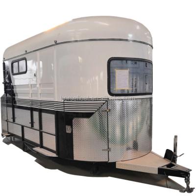 China Other Trailers Staight Cargo Horse Floats Australian Standards Deluxe Version for sale