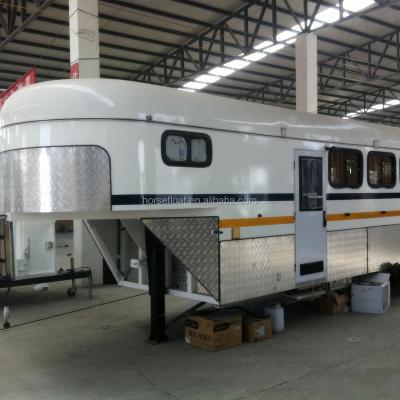 China Other high quality trailers gooseneck horse trailer for sale for sale