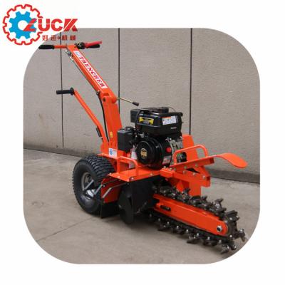 China 7HP Agriculture Gasoline Engine Chain Trencher for sale