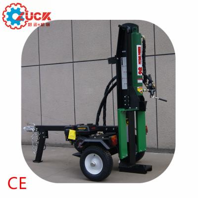 China 22T/26T Horizontal and Vertical Gasoline Engine Hydraulic Log Splitter Wood Splitter for sale