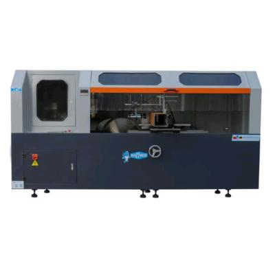 China Building Material Shops New R Curtain Wall Corner Connecting Notching Machine for sale