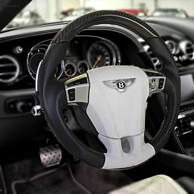 China Bentley Series Private Custom Black / Colorful Personalized Steering Wheel For Performance for sale