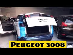 Automatic electronic tailgate system with remote control for Peugeot 3008