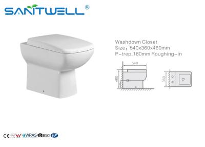 Chine Commode de toilette de salle de bains de lavage à grande eau de salle de bains d'hôtel avec la certification de filigrane à vendre