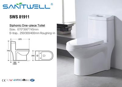 China Ceia padrão americana SWS81911 de roda do toalete de Siphonic do banheiro à venda