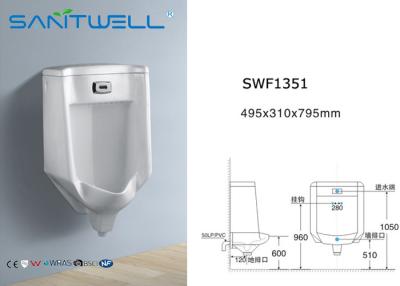 중국 중력 청소 목욕탕 검사용 오줌병 백색 세라믹 벽은 검사용 오줌병에, 남자 걸었습니다 판매용