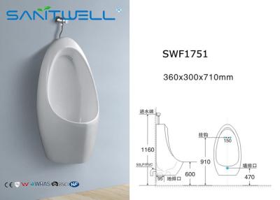 China Scherzen Sie keramische Größe des Toiletten-Wand-Hungs-Einsparungs-Wassers 360*300*710 Millimeter zu verkaufen