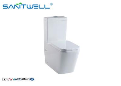 China Modern washdown two piece wc closetool toilet 670*360*830 mm Size for sale