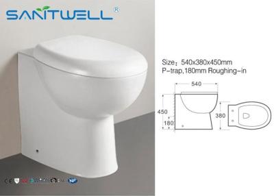 중국 직면한 화장실 거실 호텔, 가까운 콤팩트를 결합했습니다 WC 540*380*450 mm를 벽으로 막으십시오 판매용