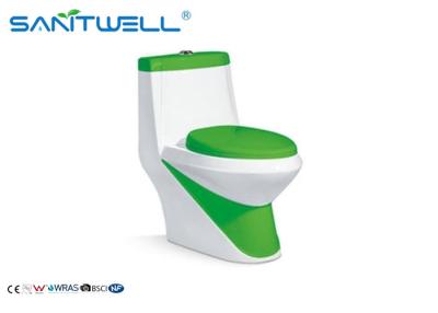 China Luxury Commode Single Piece Toilet Bowl SWC311 730*410*720 Mm Ceramic Material for sale