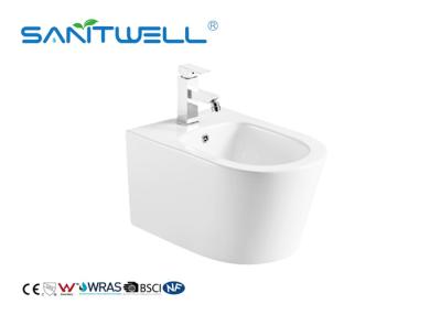 China Self Cleaning Comfortable Wall Hung Bidet Concealed Tank Ceramic Material for sale