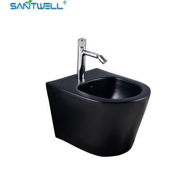 Chine Taille blanche de Hung Bidet 480*370*325 millimètre de mur de casserole de carte de travail de salle de bains de SWJ0131MB, bidet au plancher à vendre