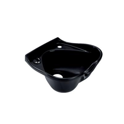 Chine Lavabo en céramique noir de cuvette de shampooing pour la beauté à vendre