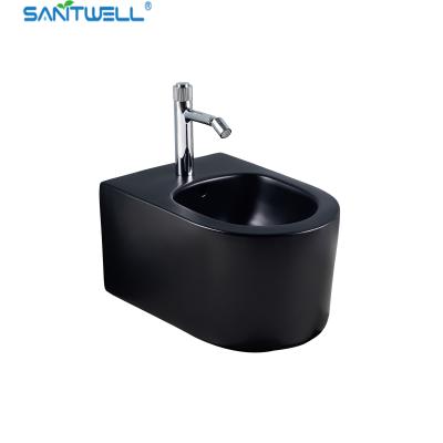 Chine Bidet au plancher de mur de casserole de carte de travail de salle de bains de SWJ0431MB de taille blanche de Hung Bidet 490*370*300 millimètre à vendre