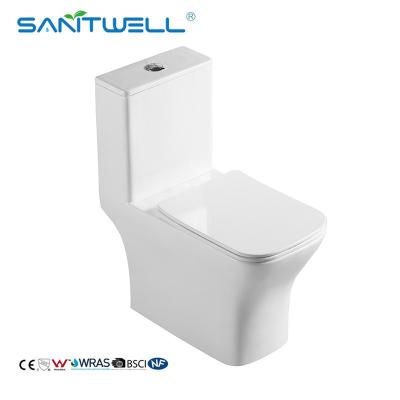 China SWM8617 het ceramische enige toilet van de toiletzetel om vormwashdown ééndelig toilet SWM8617 Te koop