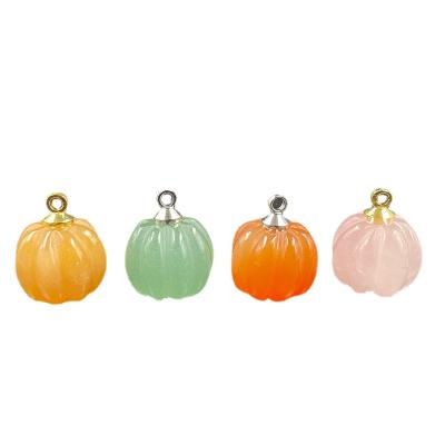 China TRENDY Natural Gemstone Craft Lifelike Artificial Pumpkins Small For Decor Halloween Autumn Harvest Thanksgiving Party DIY Craft for sale