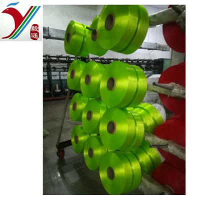 China Best Selling 600D Polypropylene Filament Yarn Abrasion-Resistant PP Fibrillated Yarn For Weaving Webbing for sale