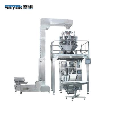 China machinery & Fully Automatic Equipment High Efficiency Fruit Salad Production Machine Weight And Packaging Machine for sale