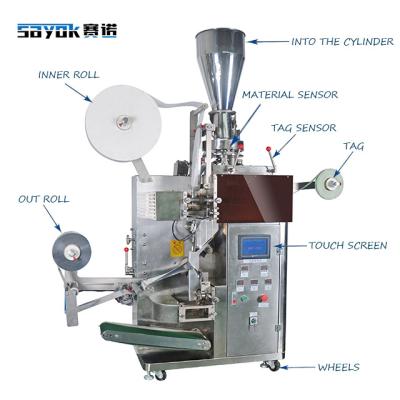 China Medical Tea Leaf Bag Making Small Business Packing Machine Price for sale