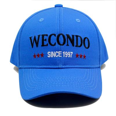 China Free Sample COMMON High Quality Adjustable Embroidery Custom Baseball Cap With Logo for sale