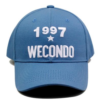 China Free Sample COMMON Wholesale Cotton Factory Custom Unstructured 100% Embroidered 6 Panel Baseball Cap for sale