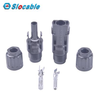 China Slocable Solar Power System IP68 Waterproof Plastic Outdoor 2.5-6mm2 Cable Connector for sale