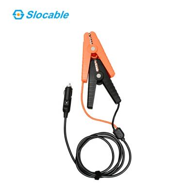 China Inverters Slocable Clip To Lighter Cigarette Plug Cable For Car Automobile Charging for sale