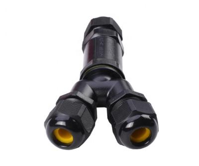 China Wholesale Slocable 450V 24A M25 Y type power outdoor led waterproof ip68 connector for sale