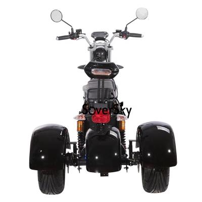 China Aluminum Alloy Soversky Long Term Off Road Citycoco 3 Wheels Electric Tricycle Scooter 1500w Fast USA Warehouse for sale