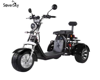 China 2000W Soveraky 3 Wheels Aluminum Alloy Electric Motorcycle CITYCOCO 3 Wheels Electric Motorcycle Scooter Citycoco USA Stock for sale