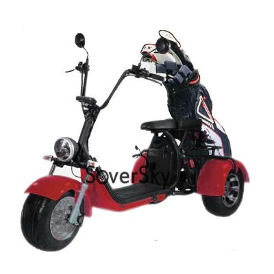 China Warehouse COC Three Wheel 1500/2000w Electric Scooter Golf Course Bag Citycoco Standard Motorcycle Bicycle Tricycle Soversky US/EU Golf Bag for sale