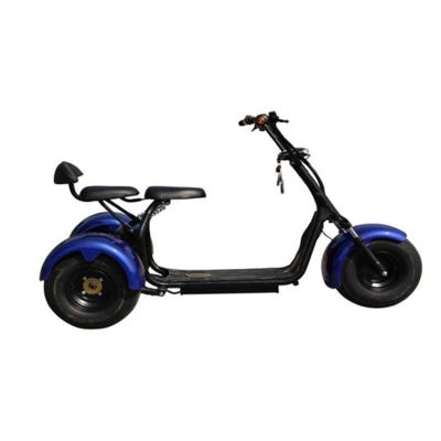 China Standard made in china adult three wheel bicycle lithium battery 60V 20Ah citycoco 2000w electric tricycle scooter for sale