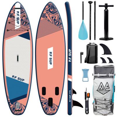 China SUP Customized Paddle Board OEM Customized Unisex Inflatable Surfing Board Stand Up Paddle Board Surfboard for sale