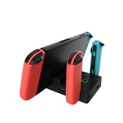 China 2021 New 10 in 1 Set Game Accessory For Nintendo Switch Gift Box Retail Packing Wheel Handle Charging Dock For MC-NS030 Console for sale