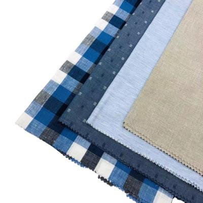 China Dobby Jacquard Weaving Canvas Fabric For Shirt for sale