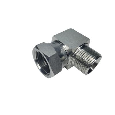 China Industrial Tooling Branch Tee Union BSPP Male 90 Degree - BSPP Swivel 90 Degree Female for sale