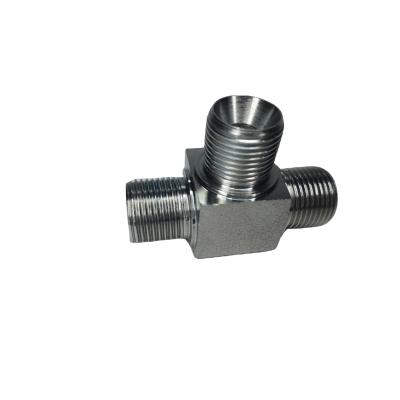 China Industrial Tooling High Performance-Price Ratio Branch Tee Union BSPP Male 60 Degree - BSPP Swivel Female 60 Degree for sale