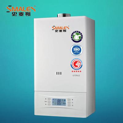 China Wall Mounted Condensing Household Foshan Smales Gas Boiler Gas Water Heater (24kw-X8) Bestselling in Azerbaijan, Kazakhstan, for sale