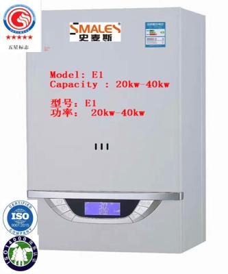 China VERTICAL Foshan Smales Gas Combi Boiler Water Heater (28kw-E1) Exported to Italy, Russia for sale