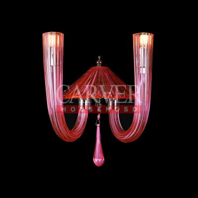 China European Style Recessed LED Glass Wall Lamp for sale