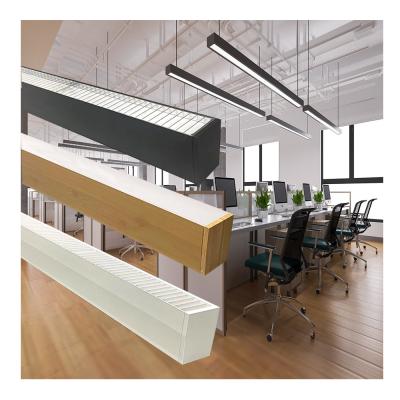 Cina Modern Workspace home office light fixtures Customized LED Linear Tube office pendant light in vendita