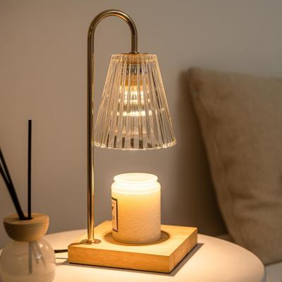 China Dimmable Timer Vintage Jar Candle Melter Top Melting for Scented Wax candle warmer lamp with timer for sale