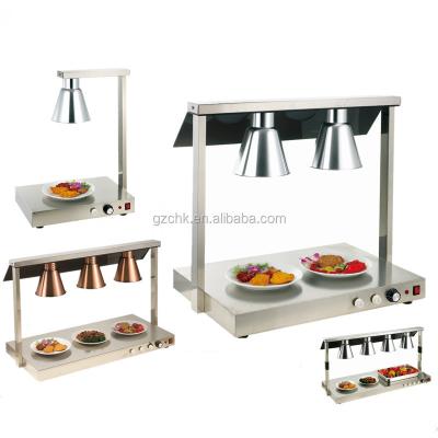 China Warming Solution Hotel Catering Lamp Warming Station Food heat lamp commercial for sale