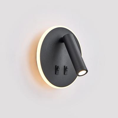 China 2- Modern Wall Lamp With Usb For Bedroom Study Living Room Hotel Bedside Reading Led zu verkaufen