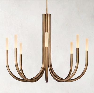 China 95-277V Voltage U Shaped Rousseau Chandelier in American Style for Living Room for sale