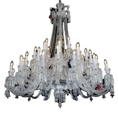 Chine 45-Light Dining Crystal Chandelier with Warm White Lights à vendre