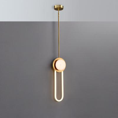 China High quality long copper light luxury metal wall lamp for living room hotel dining room for sale