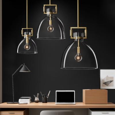 China Restoration Pendant Lighting Hardware Industrial Brass frame Lights for Kitchen Island Dining Room Bedroom for sale