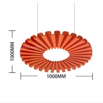 China Spesonic Hogar/Oficina/Estudio/Escuela/Centro Comercial Pendente acústico de techo de alta calidad Luz LED Reduce el ruido y en venta